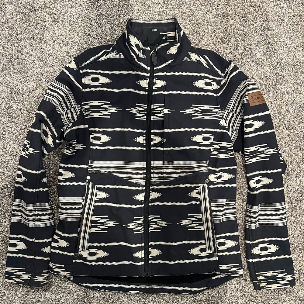 Navy Aztec Ariat Jacket- Women’s medium